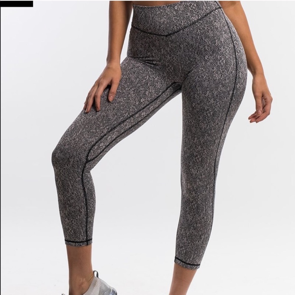 Echt Hana leggings- black marl